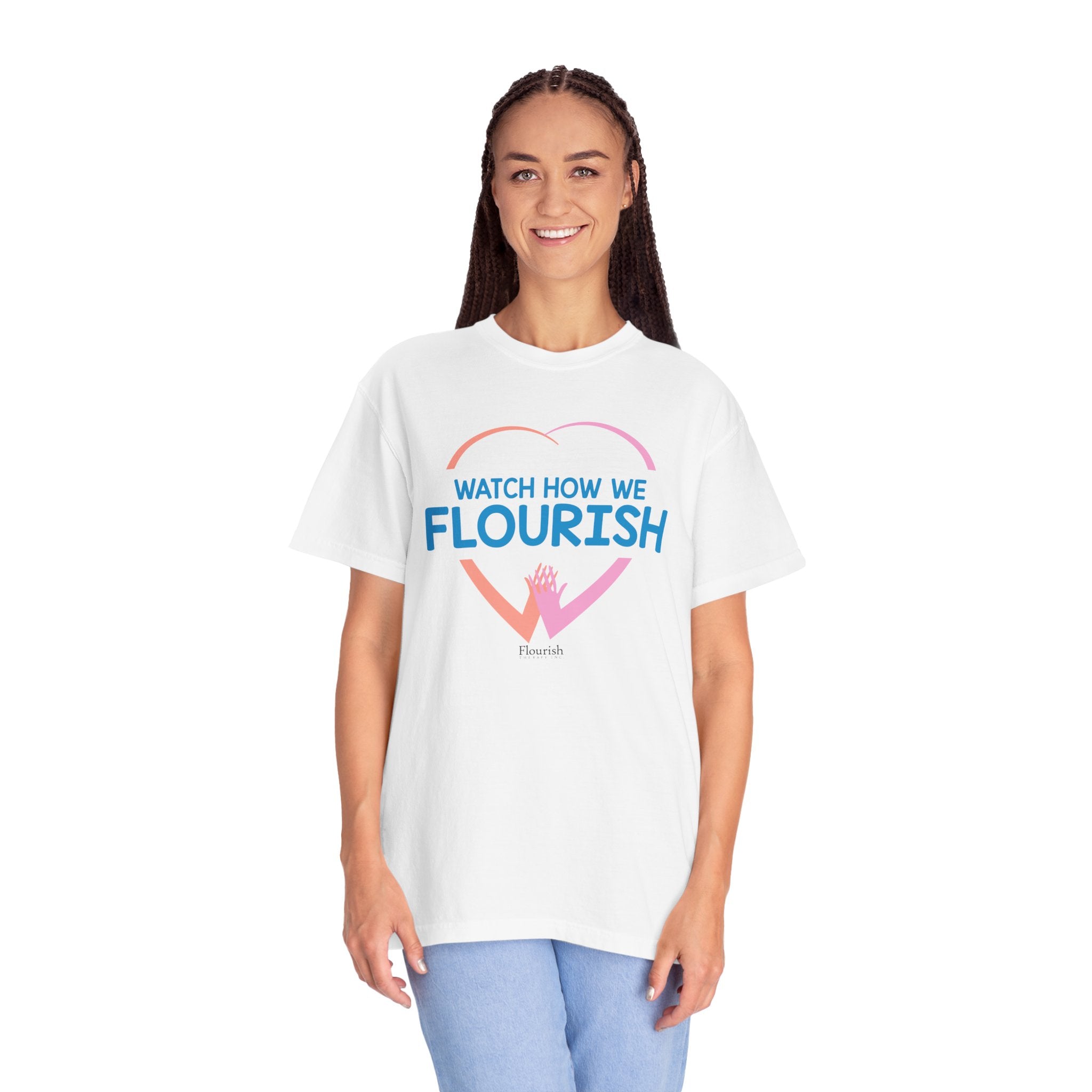 Watch How We Flourish T-Shirt - Flourish Therapy Collection